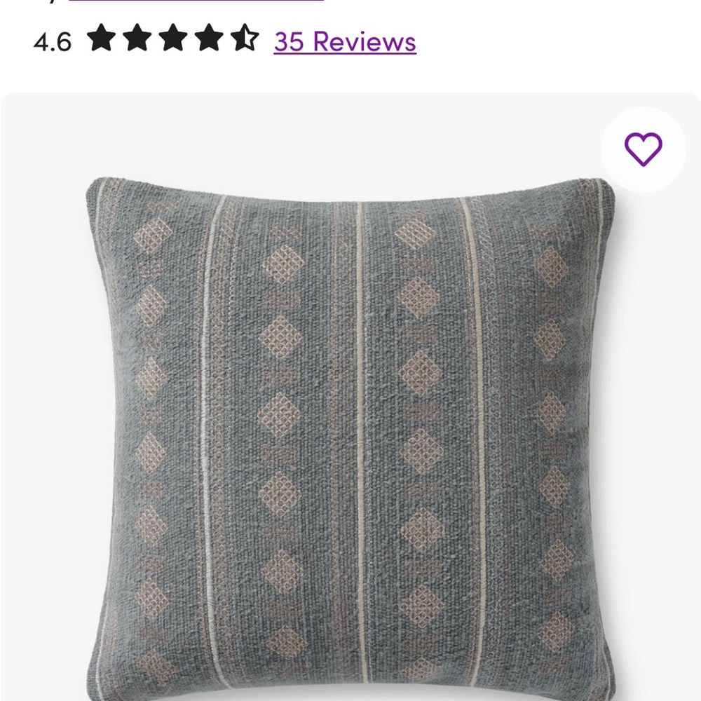 Amber Lewis x Loloi Palomar Pillow